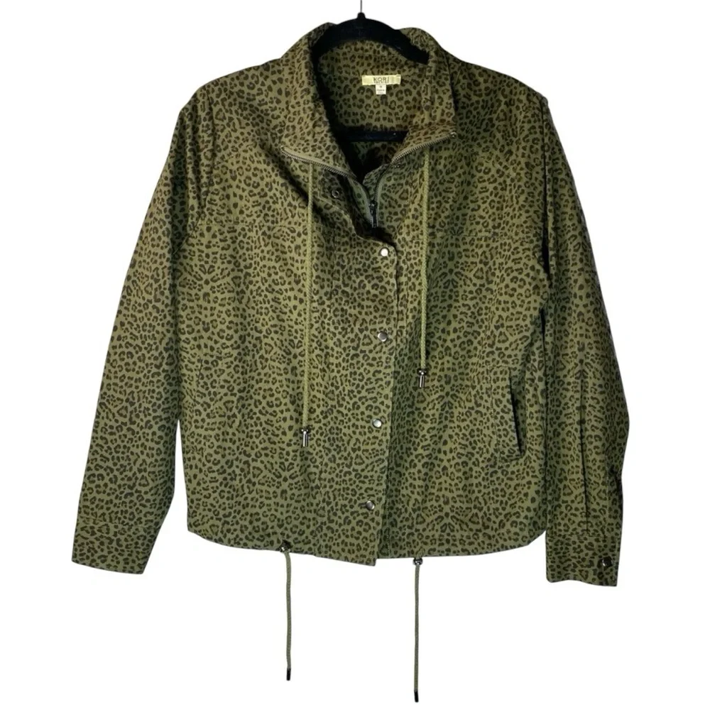 🚨LAST CHANCE Animal Print Green Jacket